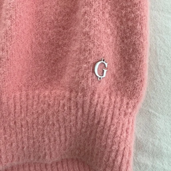 Pink Guess Crop Cami - women’s M NWT - Picture 2 of 4